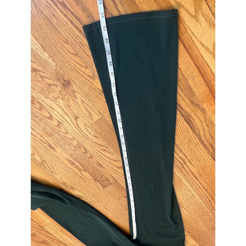 Vuori Studio Flare Leggings Forest Green High Rise Yoga Pants Small VW4501 - Picture 4 of 5